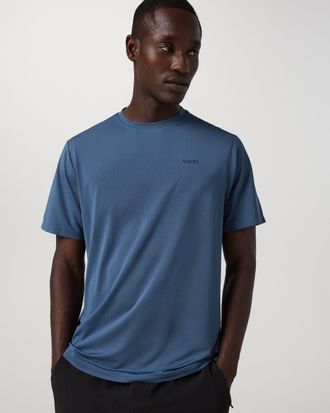 Vuori Clothing Short Sleeve Viewpoint Performance T-Shirt 2.0 | Nautical | Medium