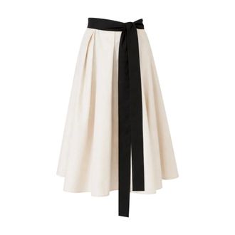 Max Mara Midi Skirts, female, Beige, Size: XS Midi Skirts