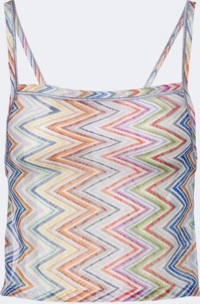 Missoni Zigzag open-back top