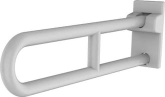 Presto Barre Relevable Sans B&eacute;quille D=34 650 Mm Aluminium Abs Antibact&eacute;rien Blanc