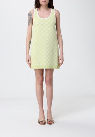 Gucci Abito mini in cotone con motivo monogram