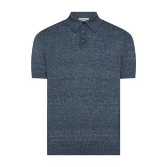 Seventy Polo Shirts, male, Blue, Size: 2XL T-Shirts And Polos