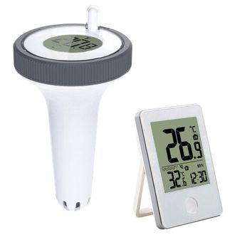 OEM Termometro Piscina Flotante - Sin Cables 433 Mhz - Medici&oacute;n En Tiempo Real De Temperatura Del Agua - Para Piscinas Spas Acuarios Y Estanques - 1 Unida