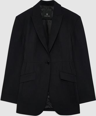 Anine Bing Blazer Elga Black
