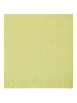 Malo ribbed-trim scarf - Groen