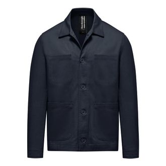 Bomboogie Sanforized Katoenen Jas - Heren - Jassen - Blauw - Maat: M Katoen