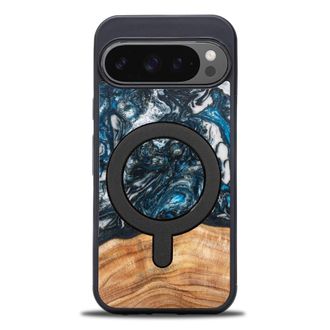 OEM Funda &Uacute;nica Bewood Para Google Pixel 9/9 Pro - Planetas - Tierra Con Magsafe