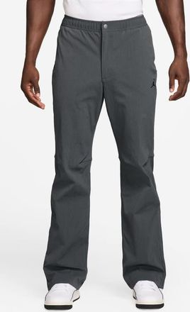 Nike Jordan Flight Essentials Straight Leg Pants in Iron Grey/Black at Nordstrom, Size Medium
