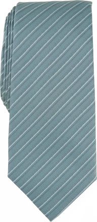 Alfani Mens Ozark Stripe Tie In Mint