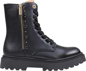 Alviero Martini 1A Classe Boots - Dames - Veterlaarzen - Zwart - 35 EU - Schoenen