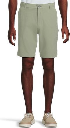 Faherty All Day Shorts 2.0 (9) Mens Clothing Trail Olive : 38 9, Cotton/Polyester/Spandex