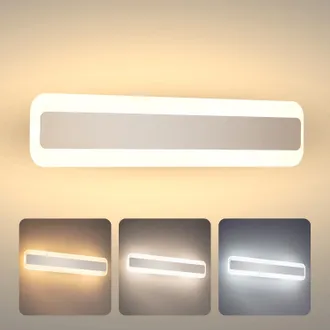 OEM Applique Da Parete Per Specchio Da Bagno, 14 W, 40 Cm, 1050 Lm, 230 V, Luce Bianca Calda 3000 K, Luce Bianca Neutra 4000 K, Luce Bianca Fredda 6000 K