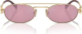 Miu Miu Sunglasses Mu54 Zs Zvn50 D Gold/Pink Women