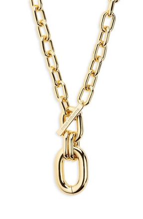 Paco Rabanne Extra Large Link Pendant Necklace in Gold at Nordstrom