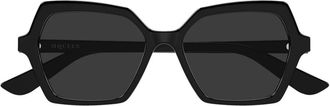 Alexander McQueen Alexander McQueen, Sunglasses, female, Black, Size: 54 MM Spike Sunglasses