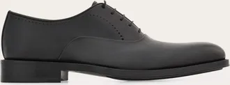 Ferragamo Men Oxford Brogue Black Size 10.5