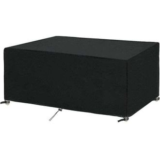 Elle Funda Para Muebles De Jard&iacute;n 200x100x75cm Lona Protectora Para Mesas De Jard&iacute;n Y Muebles De Exterior - Impermeable, Resistente Al Viento, A Los Rayos 