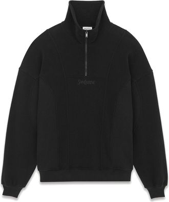Saint Laurent Cotton Fleece Sweatshirt