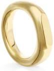 UNOde50 Gold-Plated Geometric Ring in Metallic Gold at Nordstrom, Size 8.5