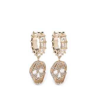 Alexander McQueen Alexander McQueen, Earrings, female, Multicolor, Size: ONE SIZE Wishbone Earrings