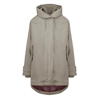 Bomboogie Parka de doble capa con capucha - Coats - Mujer - Gris - XL