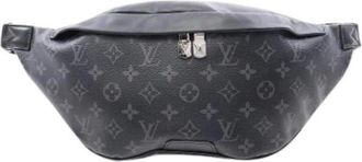 Louis Vuitton Pre-owned Fanny Pack (Belt Bag) - Heren - Vintage Heuptassen - Zwart - ONE Size - Leer - Vintage