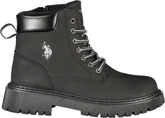 U.S.Polo Association Schoenen - Dames - Veterlaarzen - Zwart - 38 EU - Schoenen