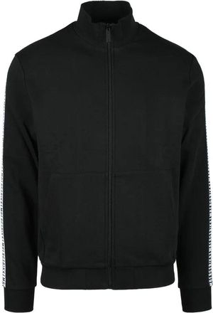 Dirk Bikkembergs Black Cotton Polyester Sweatshirt