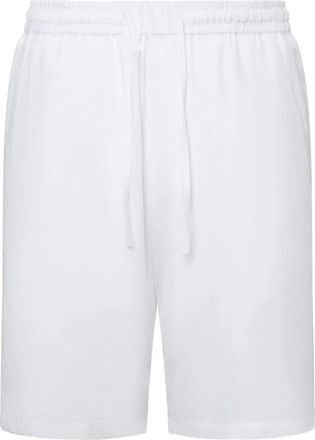 low brand Shorts met trekkoord en elastische tailleband - Heren - Korte Broeken - Wit - XL - Korte Broeken