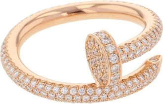 Cartier Juste Un Clou Pink Gold (18K) Band Ring (Pre-Owned)