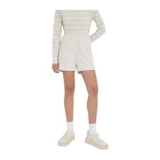 American Vintage Zaotown Shorts - Dames - Bermuda - Beige - M - Katoen - Korte Broeken