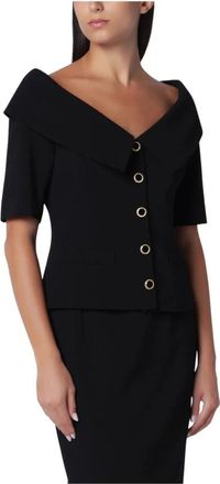 Alessandra Rich Mujer, Chaquetas, Negro, Talla: S