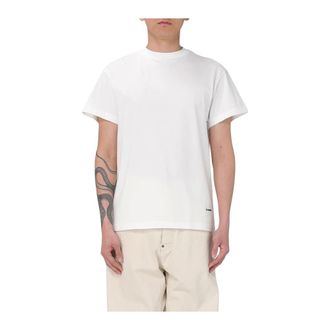 Jil Sander T-Shirts, male, White, XL, T-Shirt Short Sleeve