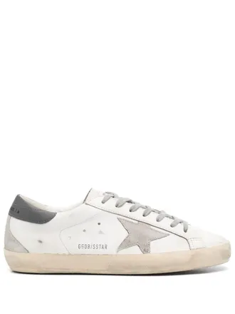 Golden Goose Golden Gänse Superstar Leder -Sneaker