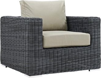 ModWay Summon Outdoor Patio Fabric Sunbrella Armchair