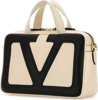 Valentino Garavani Butterwhitenero Borse A Mano Bag