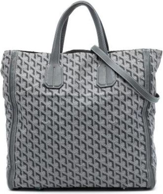 Goyard Pre-owned Voltaire Tote Bag - Dames - Vintage Shopper - Grijs - ONE Size - Vintage