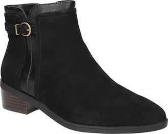 Bella Vita Beatrice Bootie in Black Kidsuede Leather at Nordstrom, Size 8.5