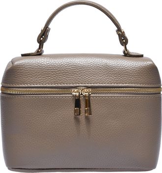 Anna Luchini Beige Rundleer Tas