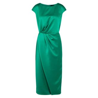 Marc Cain Etuikleid in Jeansoptik - Dames - Feestkleedjes - Groen - S - Kleedjes