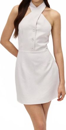 Elodie Lorien Mini Dress In White
