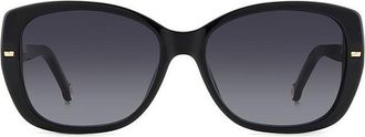Carolina Herrera HER 0176/G/S KDX/9O Womens Sunglasses Black Size 56