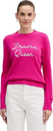 MC2 Saint Barth New Queen Sweater - - Knitwear - Donna - Rosa - L