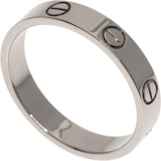Cartier White Gold (18K) Band Ring (Pre-Owned)