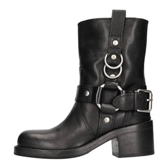 Ash Ash, Schoenen, Dames, Zwart, 41 EU, Leer, Stormy 01 Vegetal Calfnero