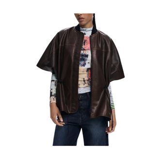 Desigual Donna, Giacche, Marrone, Taglia unica, new