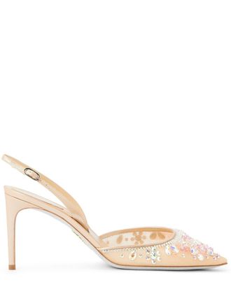 Rene Caovilla Cinderella pumps - Pink