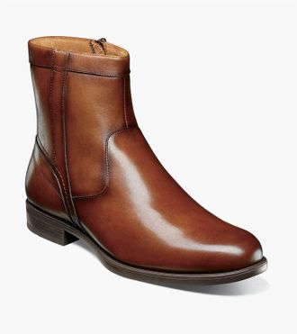 Florsheim Mens Midtown Zip Boot In Cognac
