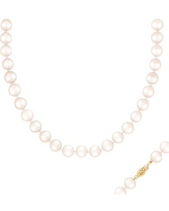 Splendid Pearls 14K 10-11Mm Pearl Necklace