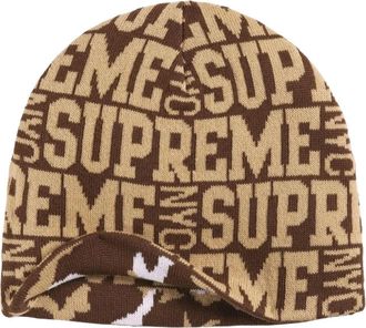 SUPREME FW26 Reversible Camo Beanie Brown SUP-FW26-1073-BRN